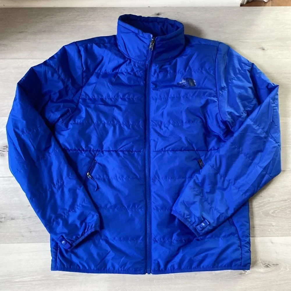 THE NORTH FACE Men’s Belleview Stretch Down Jacket Royal‎ Blue M NWT